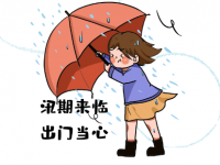 外出遇到雷雨，立交桥积水怎么办？