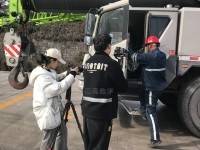3月15日，尊龙集团官网外景拍摄团队在陕西省神木市拍摄