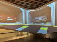 近日，尊龙集团官网完成了机勘院展厅异形屏内容制作