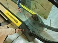 宣传乘坐手扶电梯安全知识