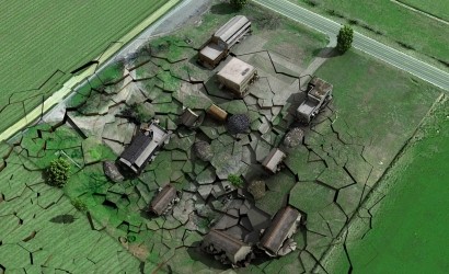 煤矿采空区地面塌陷模拟动画
