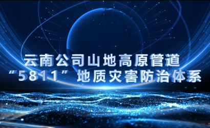 云南公司山地高原管道“5811”地质灾害防治体系宣传片